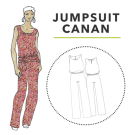 Schnittmuster Berlin - Jumpsuit Canan - ned/eng/duits