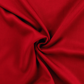 Viscose Twill | Red 015