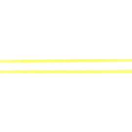 Katoenen Koord - Dubbelgeweven - 3 mm -  Geel