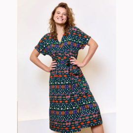 Atelier Jupe -  Atelier Jupe -  Robyn Wrap Dress    -  Paper Pattern   - Ned - Eng - Fr.