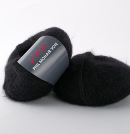 Phil Mohair Soie | Noir