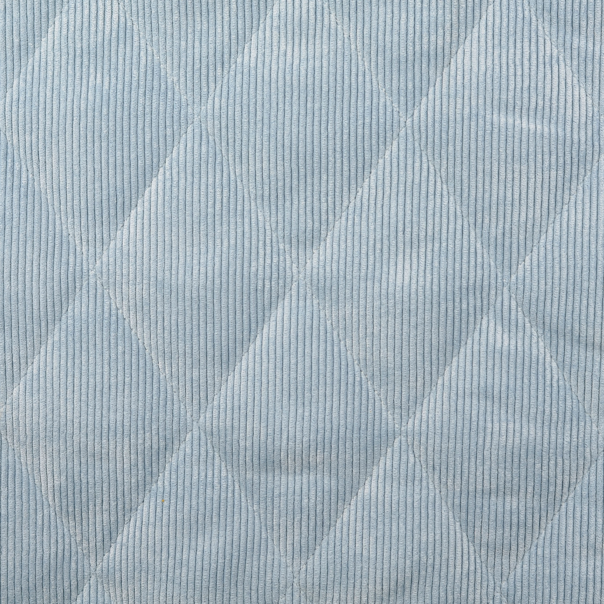 Stepped Corduroy - Double Sided Fur - Light Blue