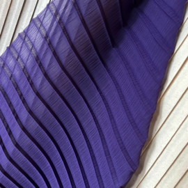 Deadstock - Voile Plissee - Purple