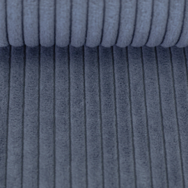 Swafing - Wanja - Brede ribcord - Bekledingstof . Upholstery - Smokey Blue  259