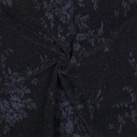 Verhees Jeans - Velvet  Jacquard  -  Black