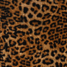 Velours - Leopard  - Brown