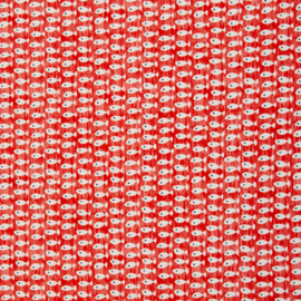 Swafing - Nautical - Jersey Tricot  - Fishes - Red