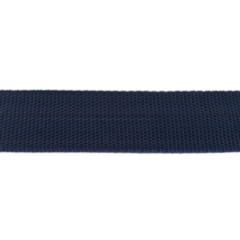 Tassenband Polypropylene | Donkerblauw  |  40mm