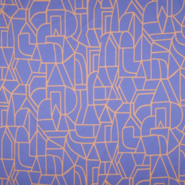 Nerida Hansen - Cotton Voile - Town  - Blue