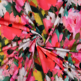 Verhees  Sweat  - Flower Aquarel - Pink