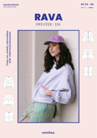 Notches - Rava  - Paper Pattern - Bomber