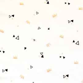 Katia - Tricot Print - Jersey Gold Crowns