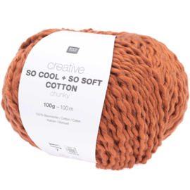 Rico Design - Creative - So Cool + So Soft Cotton Chunky - Brown 019