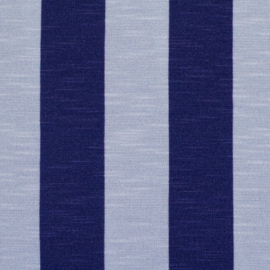 Swafing Tricot - Viscose Jersey - Happy Stripes by Cherry Picking - Blue