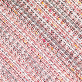 Jacquard - Lurex Thread  - Pink