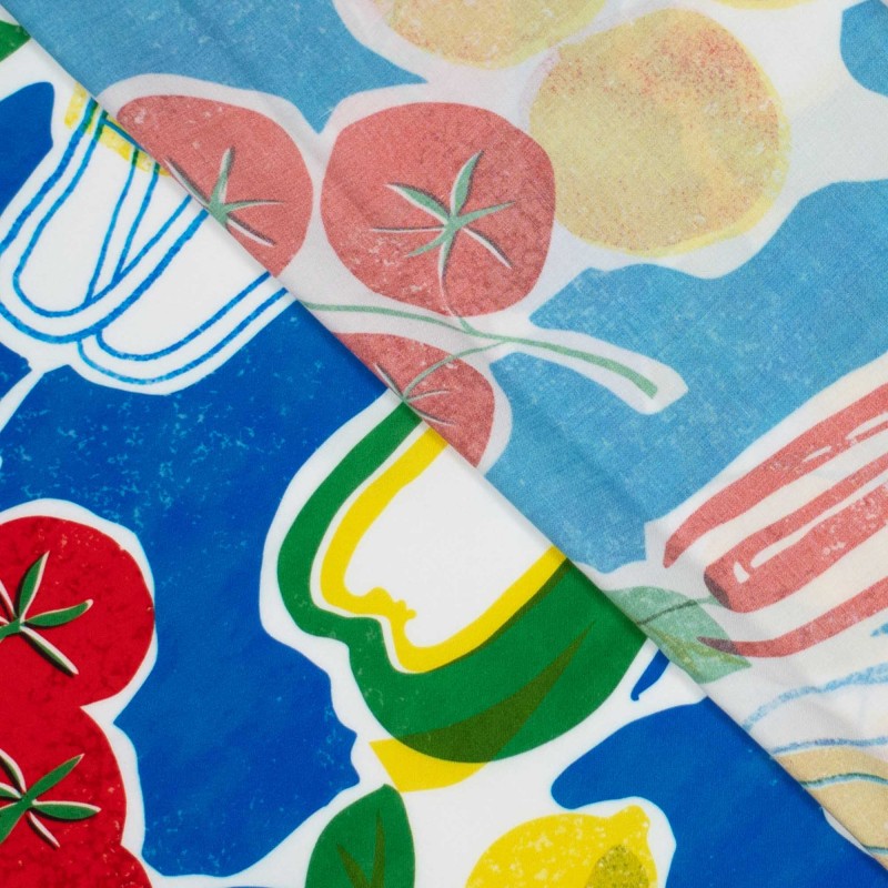 Viscose Print - Fruit - Multicolor