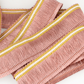 Galon Franjeband - 30 mm - Pink 77