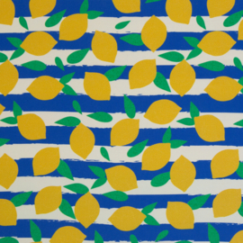 Swafing Katoen - Canvas Soepel   - Jumble & Zest by Bienvenido Colorido - Lemons