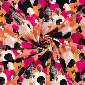 French Terry Print - Women - Multicolor