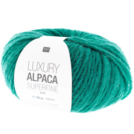 Rico Design - Luxury Alpaca Superfine Aran - Emerald Green 015