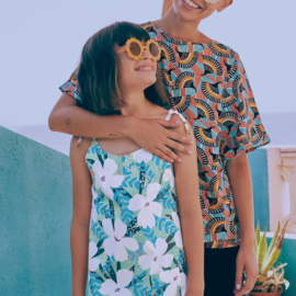 Katia Fabrics - Poplin Light - Tropical Flowers
