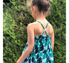 Ikatee Patterns - Lena  Top or Dress - 3-12 jaar  - Paper Sewing Pattern