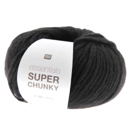 Rico Design - Essentials - Super Chunky - Black 010