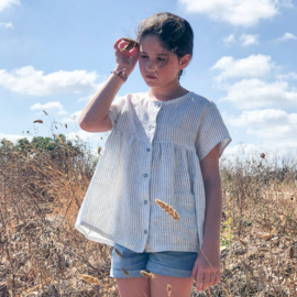 IKATEE | Stockholm Kids blouse / dress - Girl 3/12Y - Paper Sewing Pattern