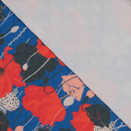 Quilted -  Mies & Moos - Poppy Blue