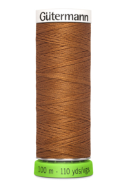 Gutermann - Gerecycled Polyester Garen - 100 meter - 448 Stokstaartjes Bruin 