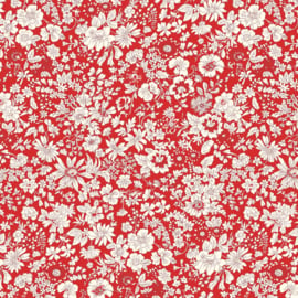 Liberty of London | Emily Silhouette Flower - Red