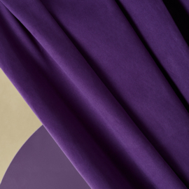 Atelier brunette |  Gabardine - Majestic Purple