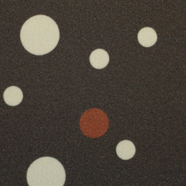 Swafing - Viscose Satijn - Abstract by Kibadoo  - Brown - prijs per paneel