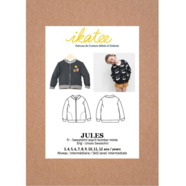 Ikatee Patterns - JULES Sweat Bomber - 3-12Y