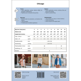 Ikatee Pattern | Chicago -  Kids - Jasje - 3-12jaar - Papieren Naaipatroon