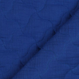 Double Gauze Quilt - Cobalt