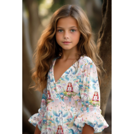 Verhees Jersey - Unicorns - Pastel Colors