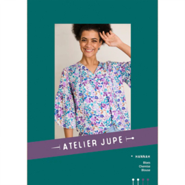 Atelier Jupe -  Hannah Blouse - Papieren Patroon  - Ned - Eng - Fr.