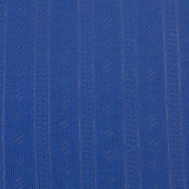 Swafing - Tricot Pointelle - Tiana - Cobalt 254