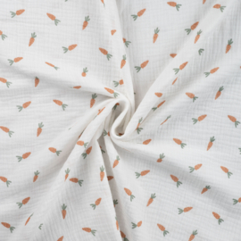 Qjutie - Double Gauze  - Carrots