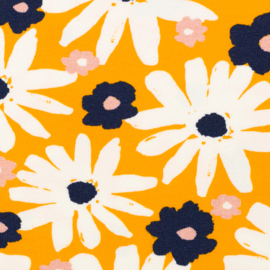 Swafing Tricot - Smilla - Flowers Yellow