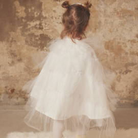 Katia Fabrics - Happy Tule - Rol 15 cm x 20 meter - Off White 02