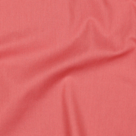 Verhees textiles - Poplin - katoen uni - 063 - Coral