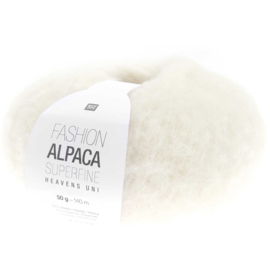 Rico Design - Fashion - Alpaca Superfine Heavens Uni - Cream 001
