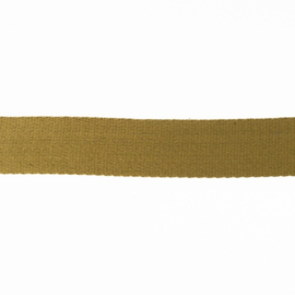 Tassenband Katoen | Mustard  | 4cm breed