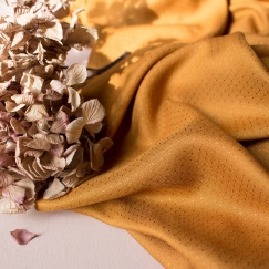 Atelier Brunette | Dobby -  Ochre  |  Viscose