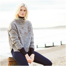Rico Design | Fashion Alpaca Tweed Chunky - Brown - Blue 003