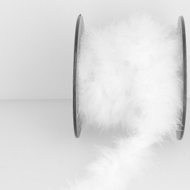 Marabou Band - White 002