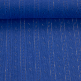 Swafing - Tricot Pointelle - Tiana - Cobalt 254