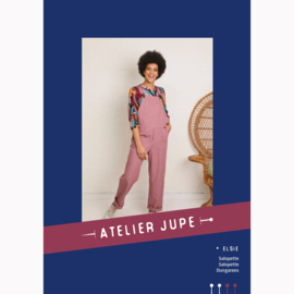 Atelier Jupe -  Elsie - Salopette   - Papieren Patroon  - Ned - Eng - Fr.